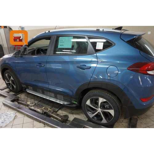 Пороги Hyundai Tucson 2017 Sapphire